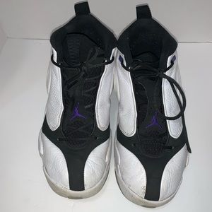 Jordan’s purple and black